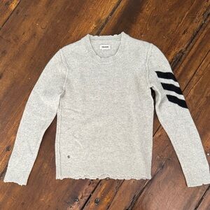 Zadig & Voltaire Light Gray Sweater